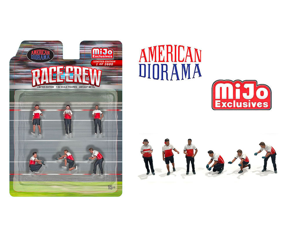 1:64 Race Crew Figures