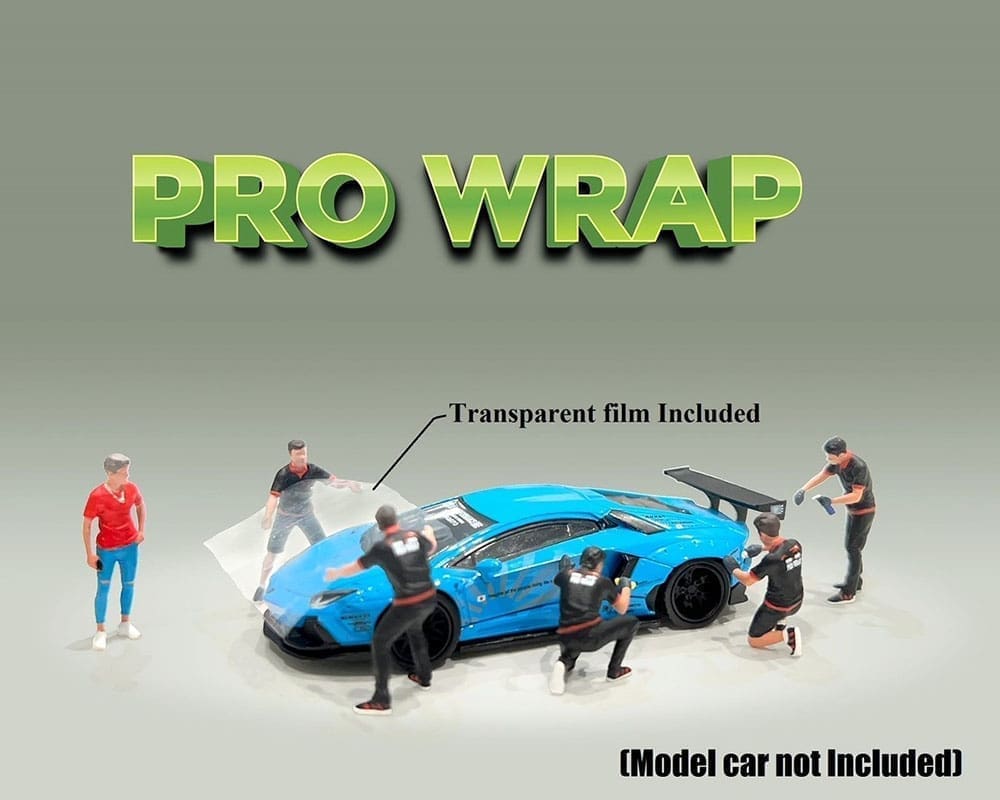 1:64 Figurines Pro-Wrap Set