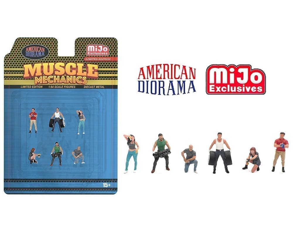 1:64 Figurines Muscle Mechanics