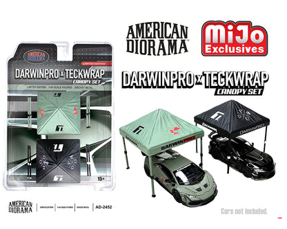 (PER-ORDER 2026) American Diorama 1:64-DarwinPro x Teckwrap Canopy set – MiJo Exclusives – Limited Edition AD-2452MJ