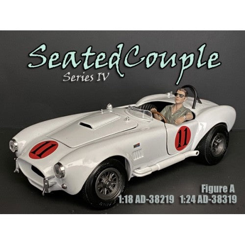 Figurine Seated Couple IV - Figure A