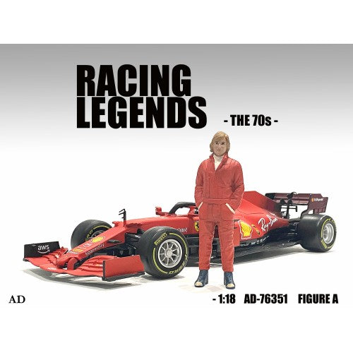 Figurine 1:18 Racing Legend - 1970s Driver A