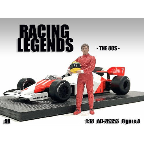Figurine 1:18 Racing Legend - 1980s Driver A