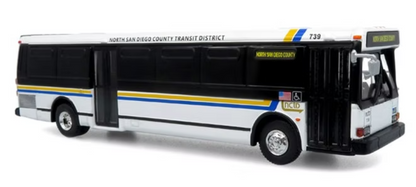1980 Grumman 870 Transit Bus: NCTD - North County Transit District