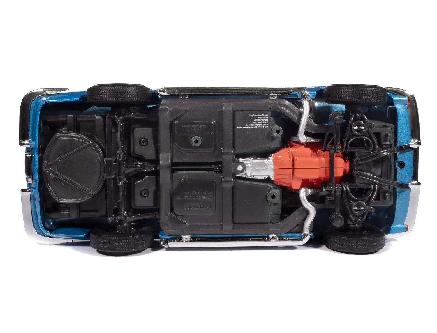 1967 Chevrolet Corvette Stingray Light Metallic Blue – American Muscle 1:18 – AMM1376/06