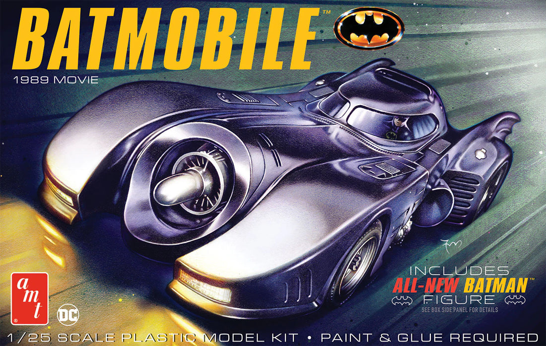 AMT-1989 Batmobile  (Model kit) 1/25