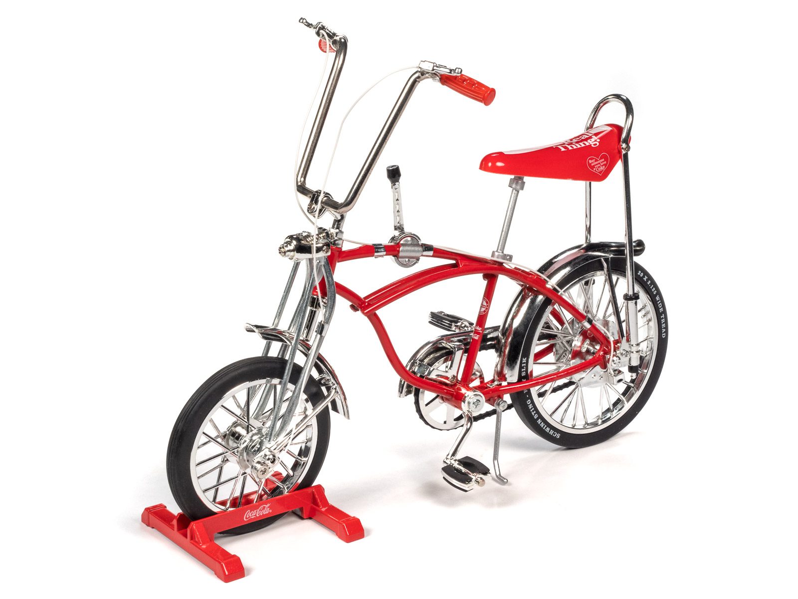1/6 Schwinn Bicycle 1970 &quot;Coca-cola&quot; red