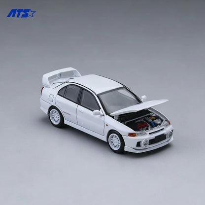 ATS MODELS 1/64- Mitsubishi EVO IV - White - ATS881001