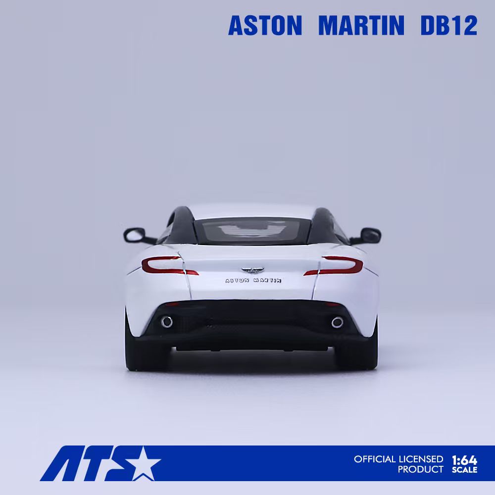 Aston Martin DB12 Pearl White – ATS Model 1:64 ATS881301