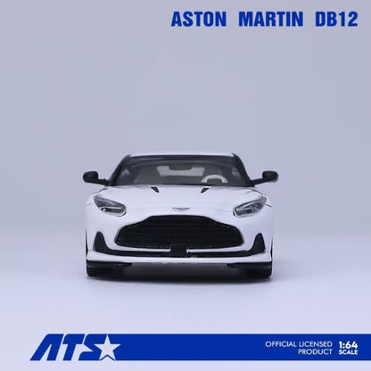 Aston Martin DB12 Pearl White – ATS Model 1:64 ATS881301