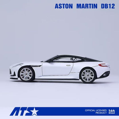 Aston Martin DB12 Pearl White – ATS Model 1:64 ATS881301
