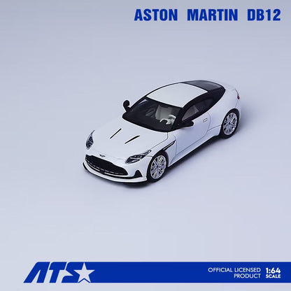 Aston Martin DB12 Pearl White – ATS Model 1:64 ATS881301