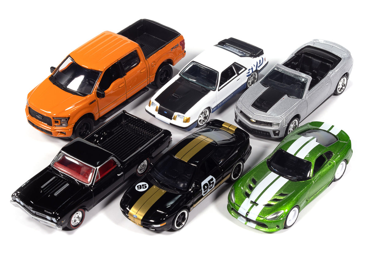 Auto World Deluxe Duo Pack 2026 Release 1B Complete Set – 6 Cars – 1:64 – AW2PK008-B