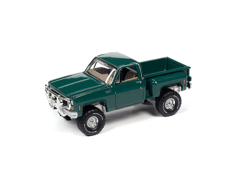 1980 Chevrolet Custom Deluxe Stepside Truck Green