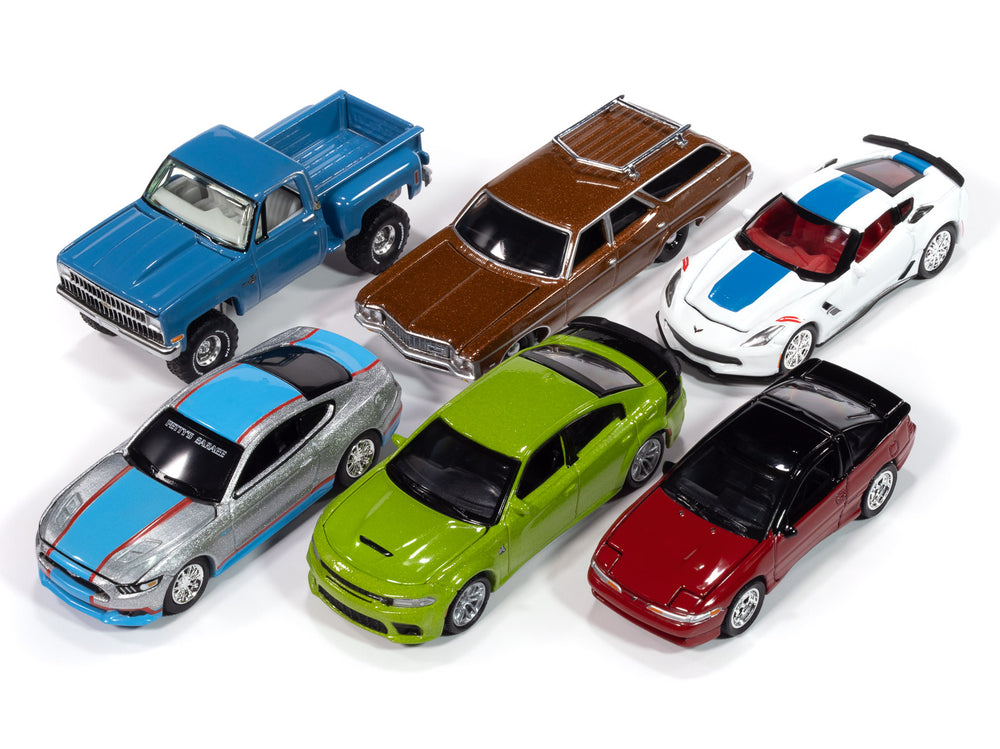 Ensemble-Set, Auto World 1:64 Premium 2024 Release 3 Version A Set (AW64452/24A)