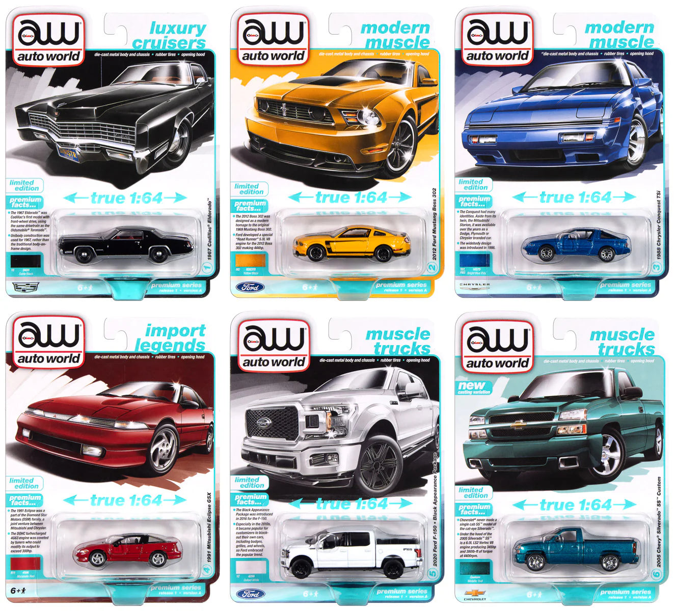 Ensemble-Set, Auto World Premium 2025 Release 1 Set A (AW64502/A)
