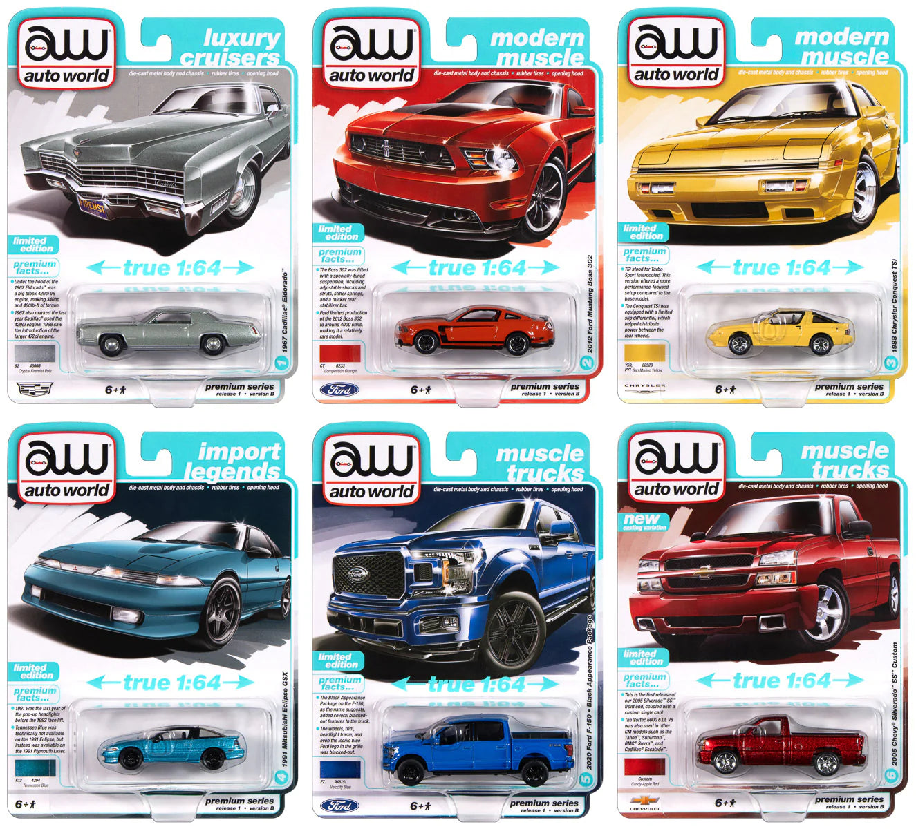 Ensemble-Set, Auto World Premium 2025 Release 1 Set B (AW64502/B)