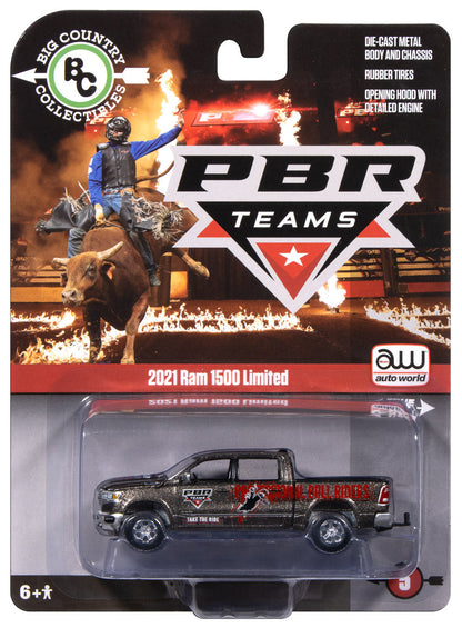 Auto World-2021 Dodge Ram Limited Edition PBR AWBC003-5