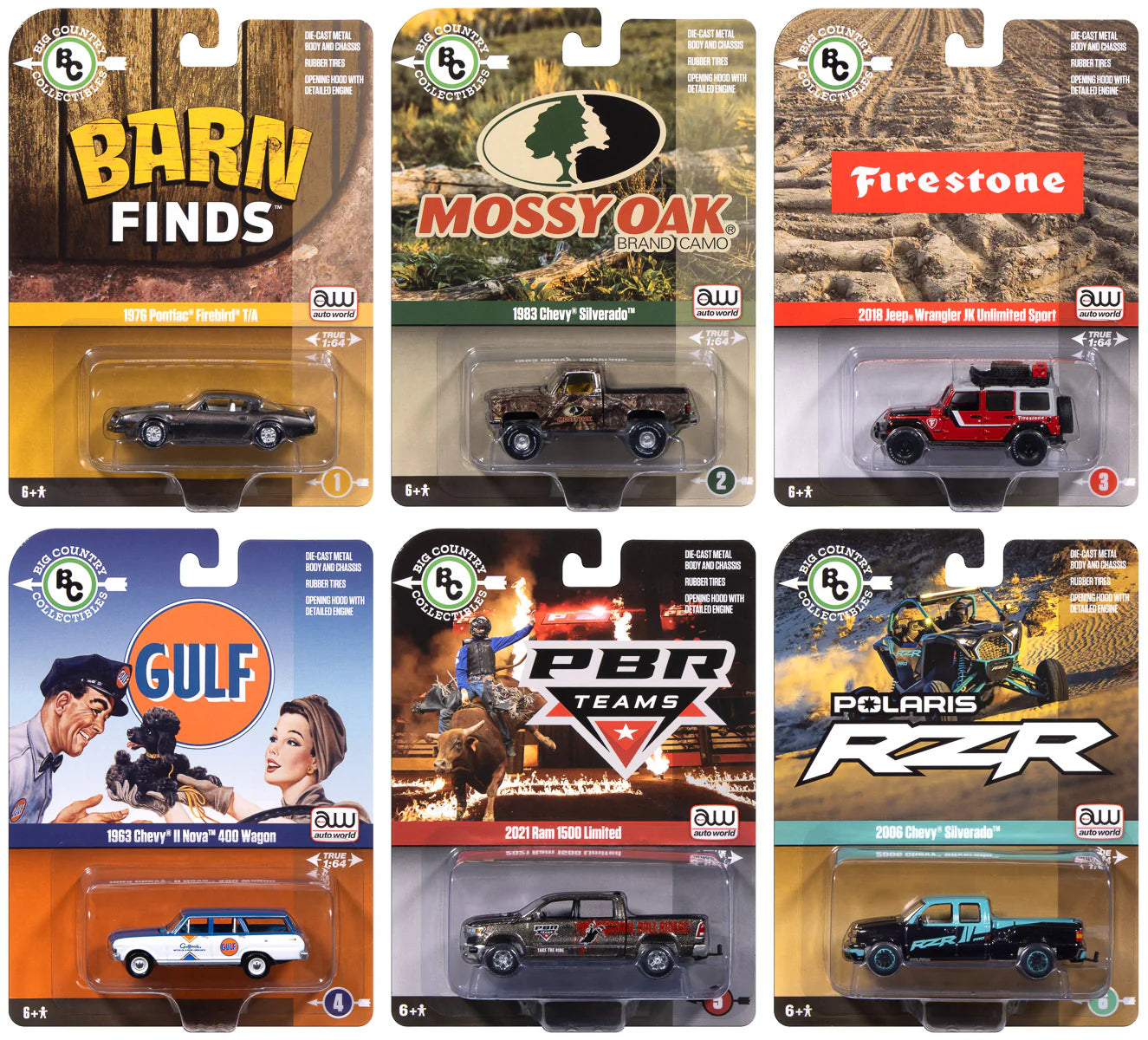 Ensemble Auto World-Big Country Collectibles Set- 2025 Release 1