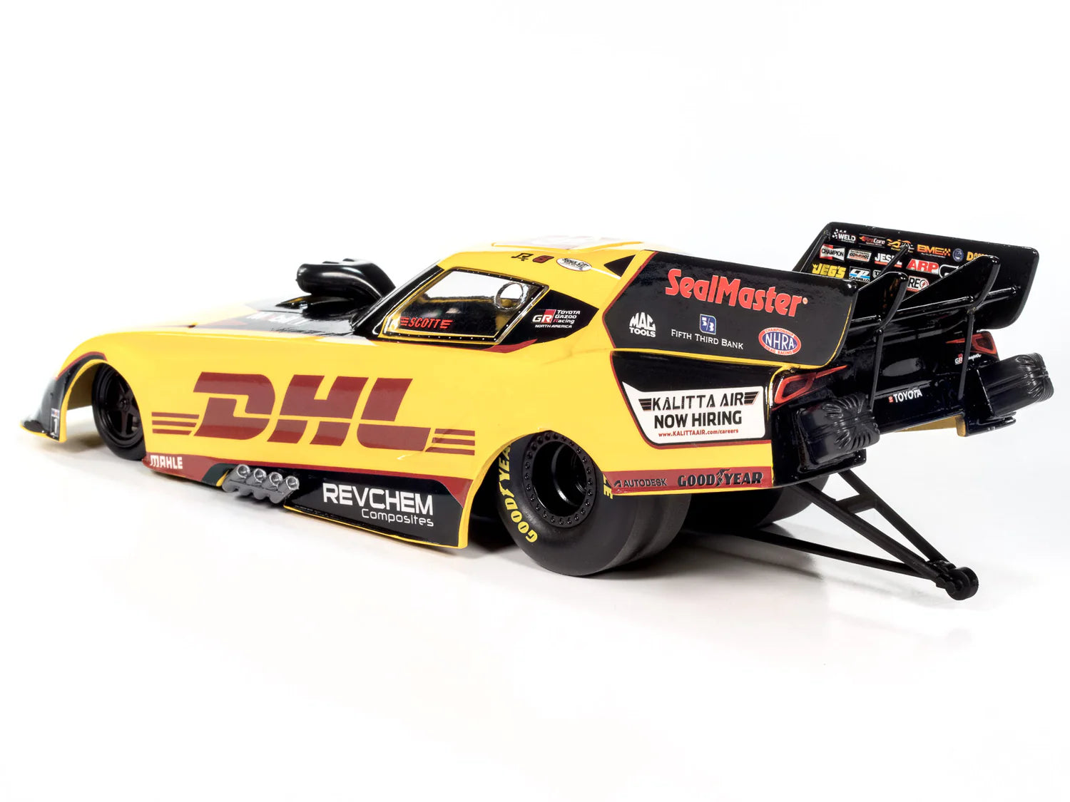 2023 JR Todd DHL Funny Car Toyota Supra 1:24