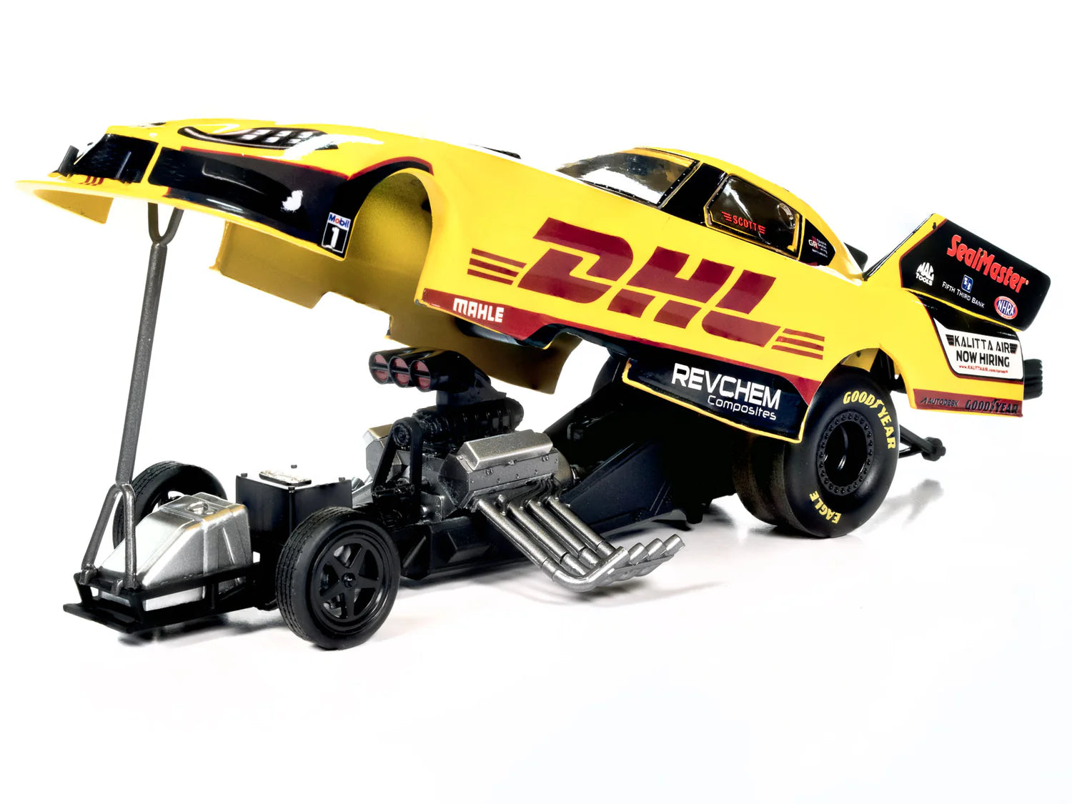 2023 JR Todd DHL Funny Car Toyota Supra 1:24