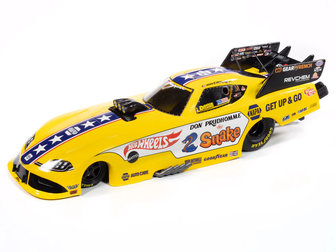 2023 Ron Capps Napa Hot /Wheels/Snake Funny Car Toyota Supra 1:24