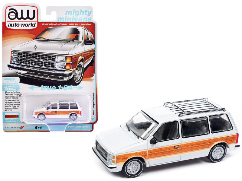 1985 Dodge Caravan - DW2 White w/ Woodgrain Sides &amp; Rear