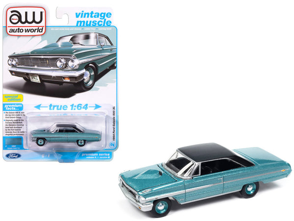 1964 Ford Galaxie 500XL - Dynasty Green w/Black Roof – Nice Car