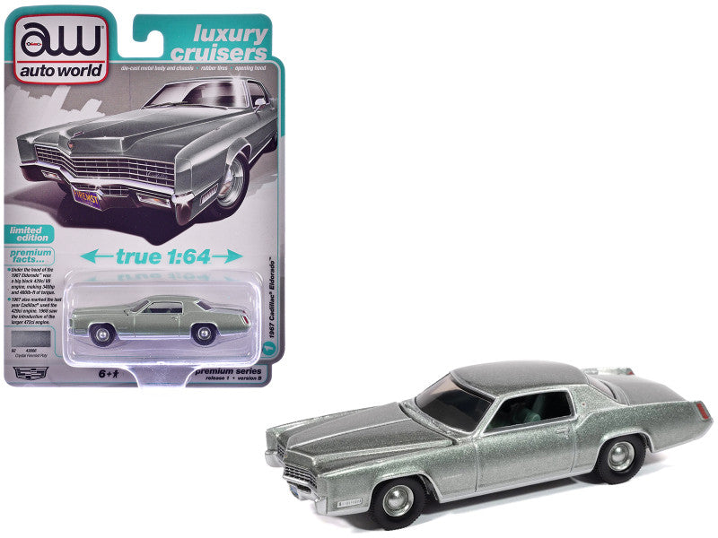 AUTO WORLD - 1967 Cadillac Eldorado (Metallic Grey)