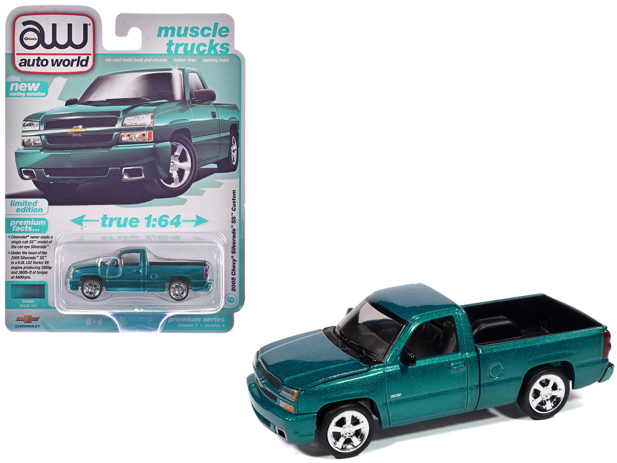 AUTO WORLD - 2005 Chevrolet Silverado SS Custom (Teal Metallic)