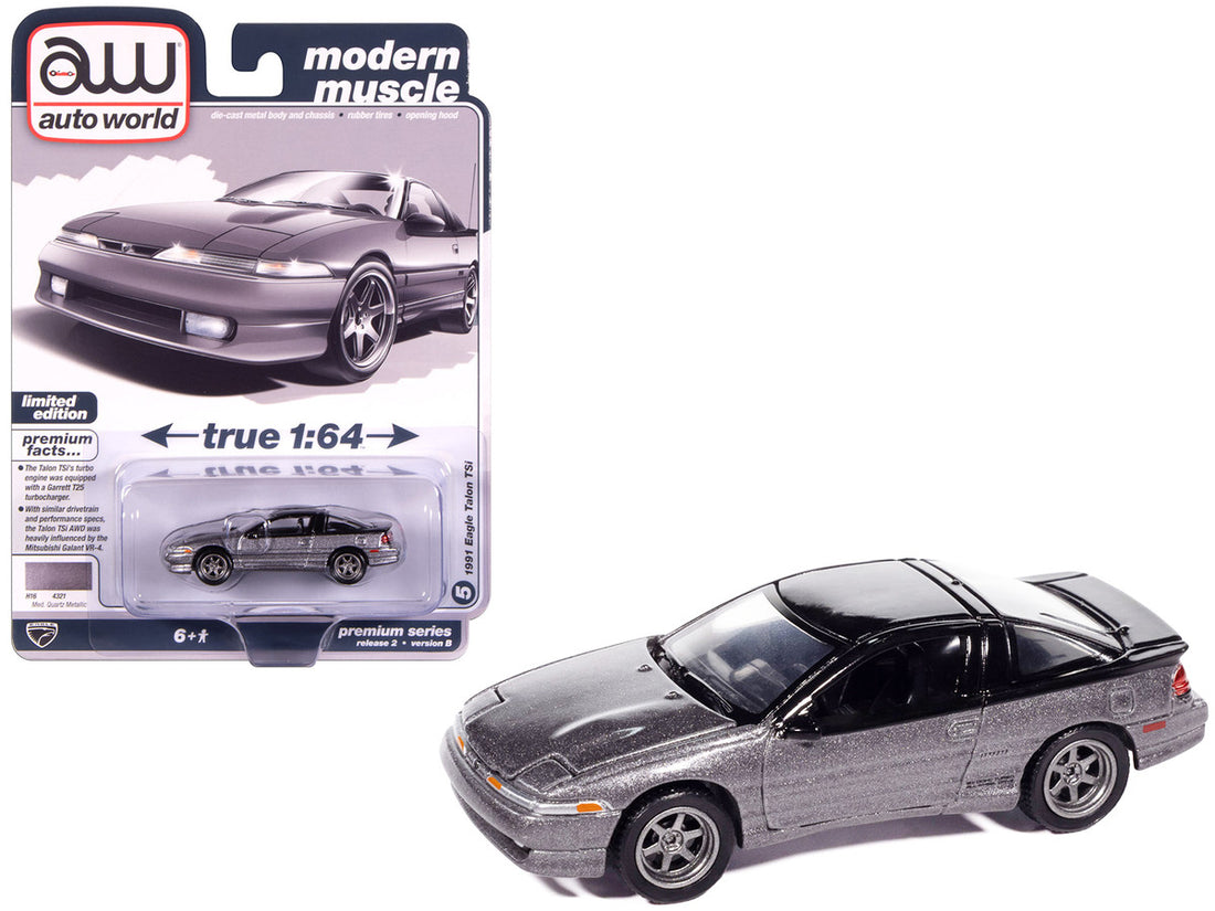 Auto World-1991 Eagle Talon Tsi in Medium Quartz Metallic  (AWSP196-B)
