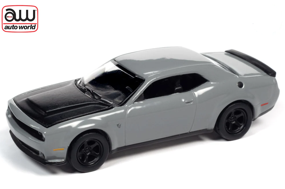 2018 Dodge Challenger Demon (Destroyer Grey w/Flat Black Hood)