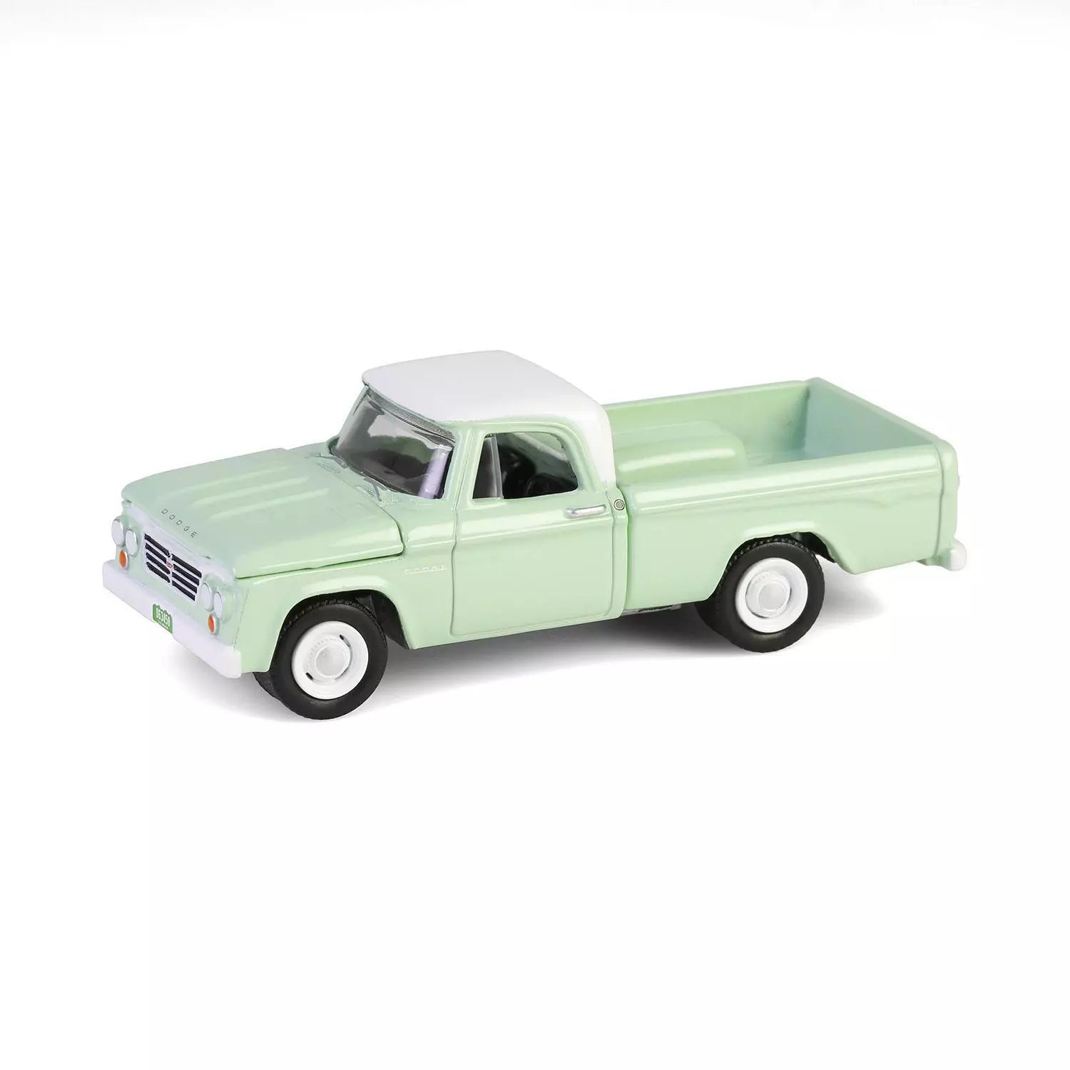1964 Dodge D-200 Sweptline Pickup Truck Turf Green with White Top