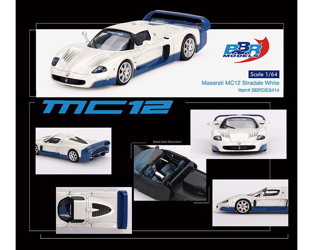Maserati MC12 Stradale White