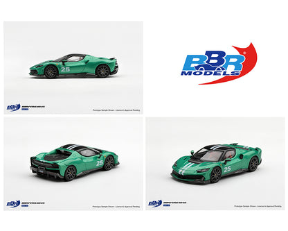 (PRE-ORDER 2027) BBR Models 1:64 Ferrari 296 Speciale – Verde Nürburgring – BBRFER64045