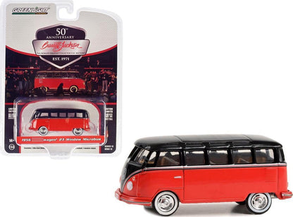1956 23-Window Microbus - Red and Black with Tan Interior