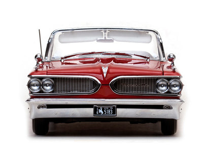 1959 Pontiac Bonneville Open Convertible-Couleur (Mandalay Red)
