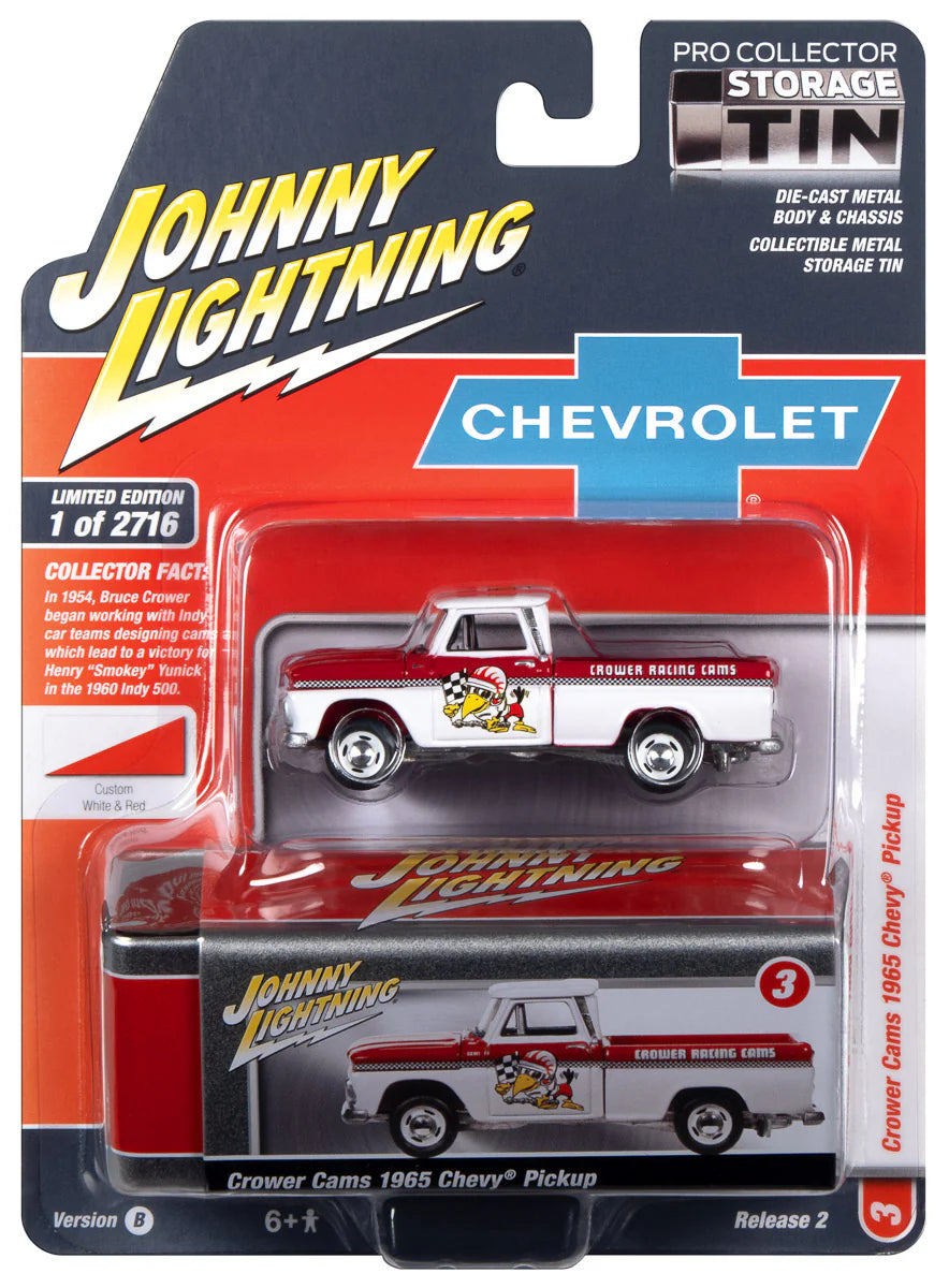 1965 Chevy Truck (White &amp; Red w/ Crower Racing Cams Graphics)