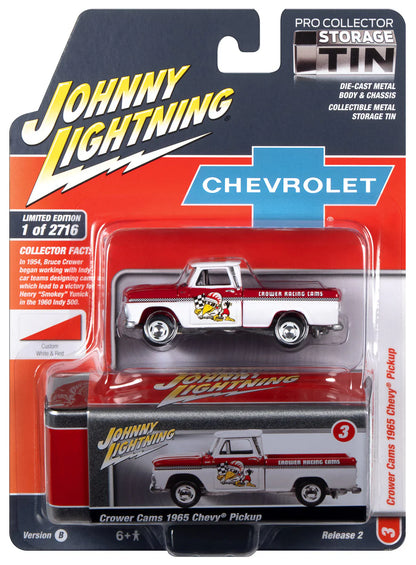 1965 Chevy Truck (White &amp; Red w/ Crower Racing Cams Graphics)