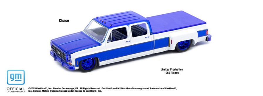 CHASE CARS-1977 Chevrolet Cheyenne Super 30 LA White (M2 Machines)