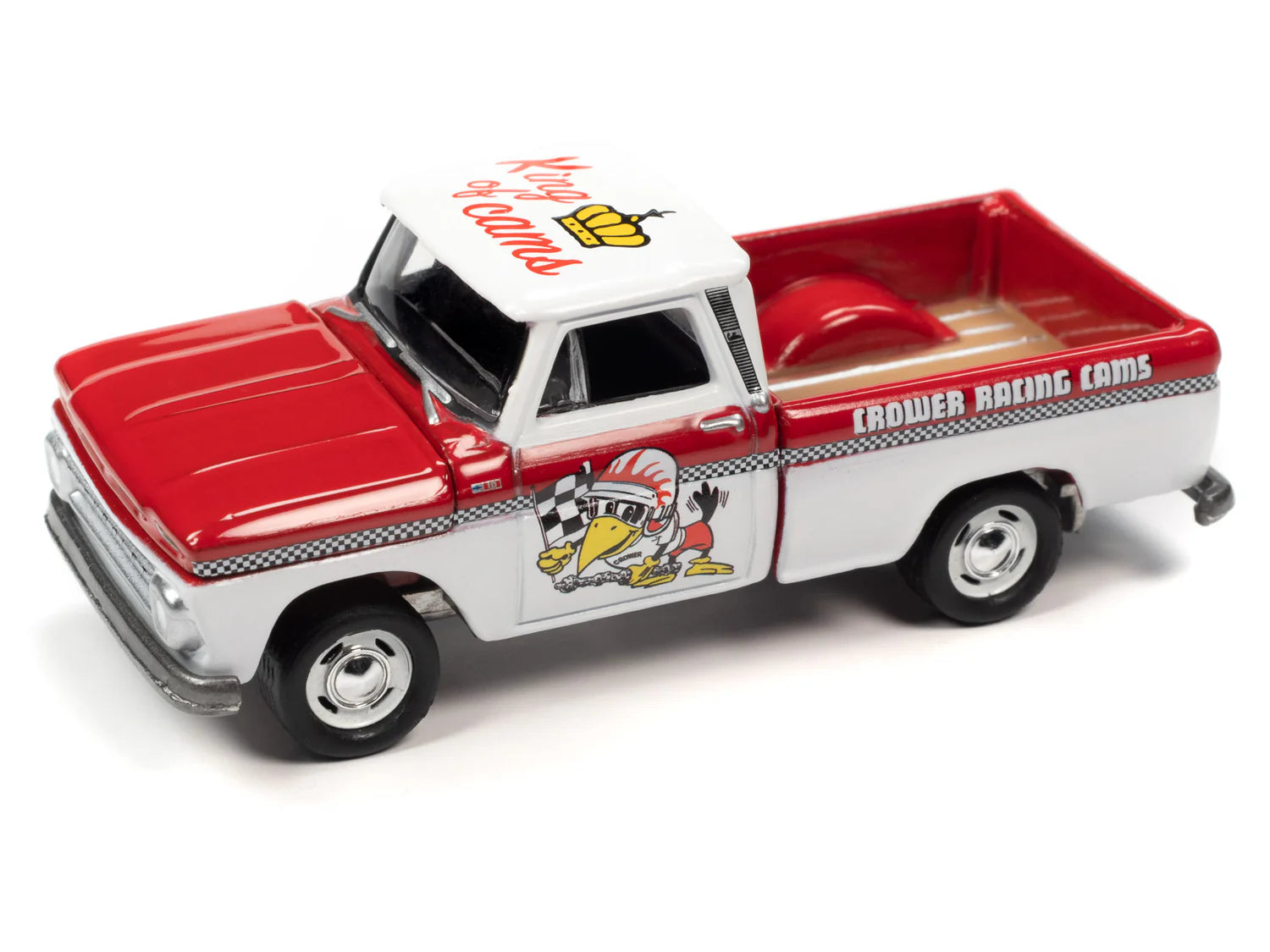 1965 Chevy Truck (White &amp; Red w/ Crower Racing Cams Graphics)