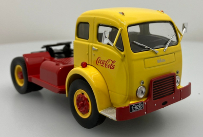 1950 White 3000 Day Cab w/Trailer: Coca Cola (1/43)