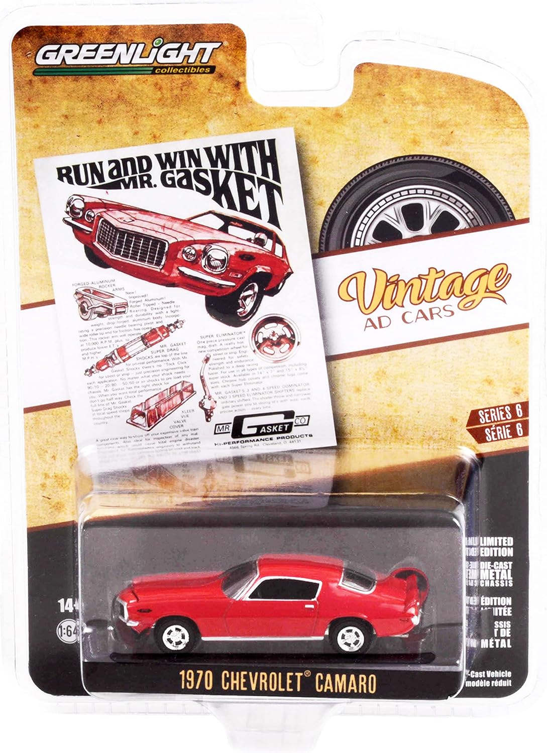 1970 Chevrolet Camaro "Run And Win With Mr. Gasket"