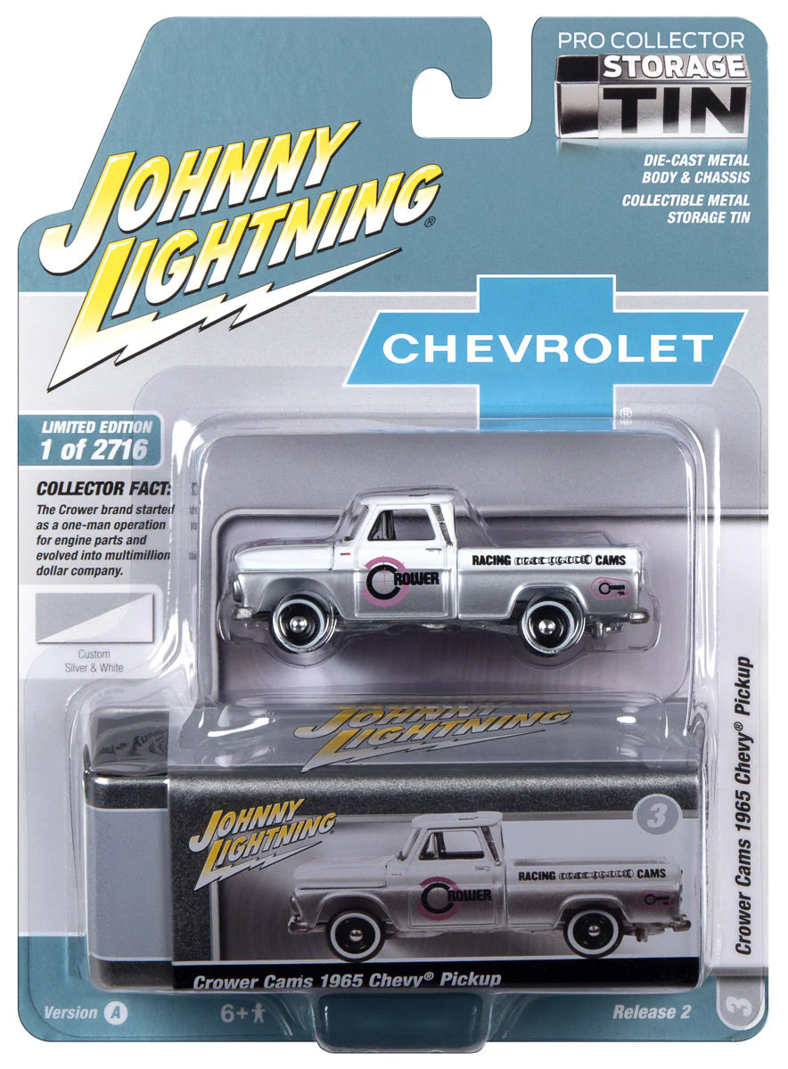 1965 Chevy Truck (White &amp; Silver w/ Crower Racing Cams Graphics)