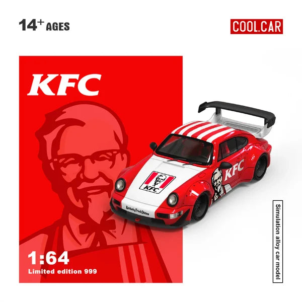 Porsche RWB 964 Livrée KFC – Cool Car 1:64 CC640884