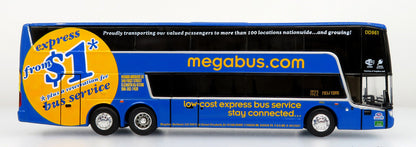 Vanhool TDX Coach Double Decker Bus-Mega Bus-Coach USA New York City