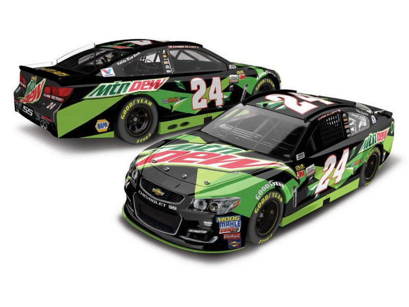 CHASE ELLIOTT 2017 ALLSTAR MOUNTAIN DEW SPECIAL 1:24