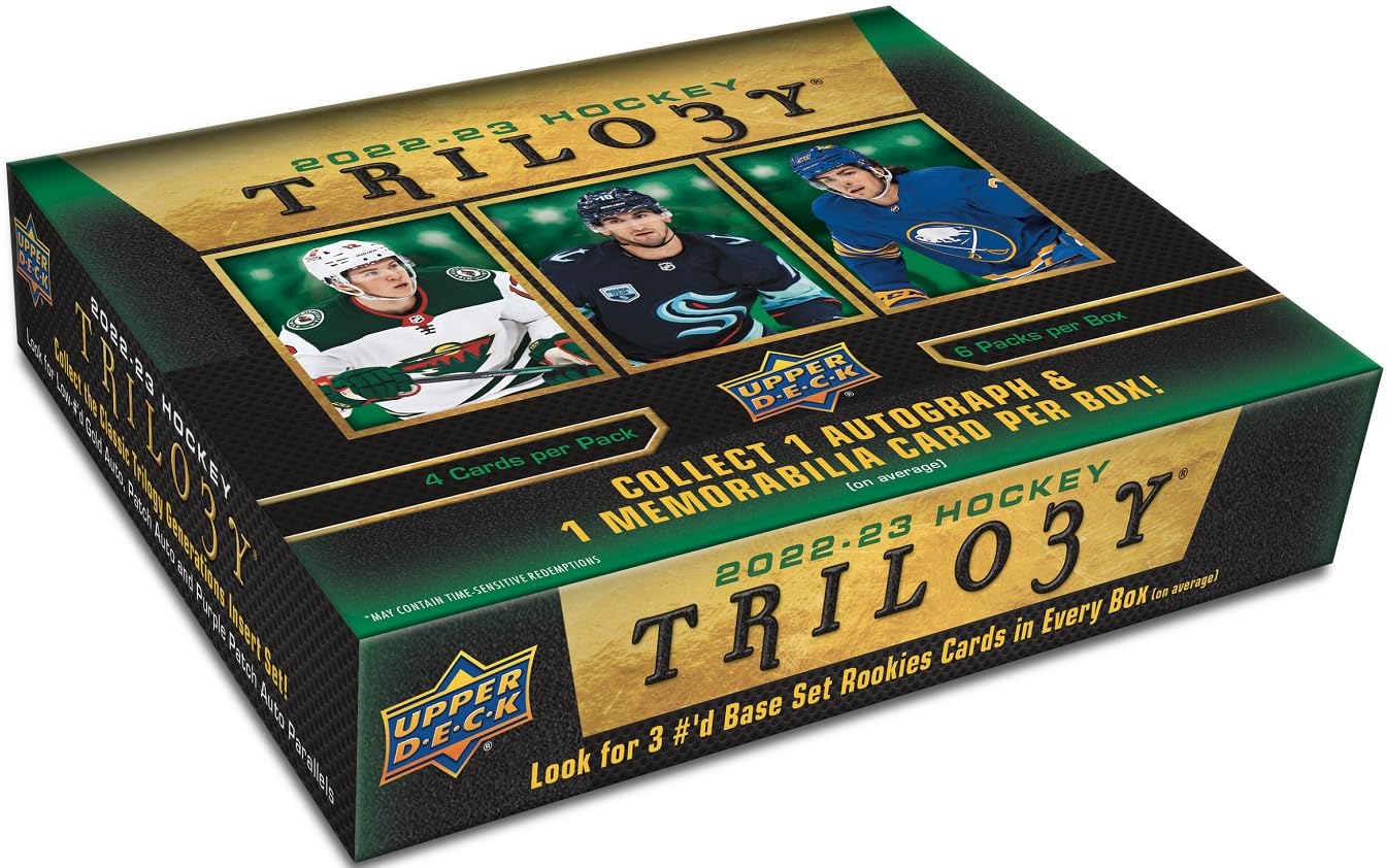 2022-23 Upper Deck Hockey Trilogy - Hobby Box