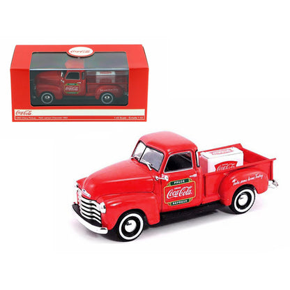 1953 Chevy Pickup w/ Metal Cooler "Coca-Cola"