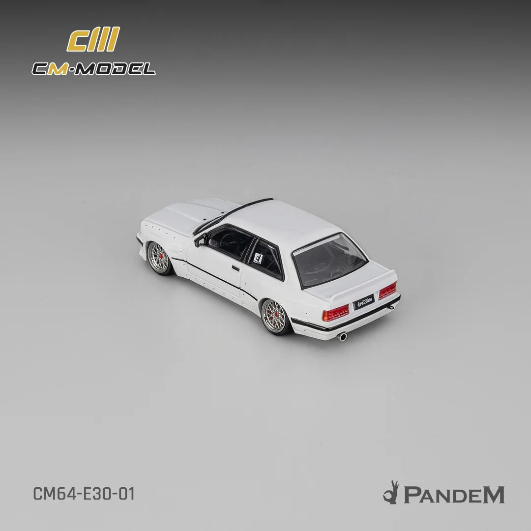 CM Model BMW M3 E30 Pandem Blanc Nacré 1:64 CM64-E30-01